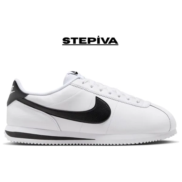 Nike Cortez Premium Series Sneakers - Modern Tasarım, Konfor ve Stil Bir Arada - Beyaz - 44.5