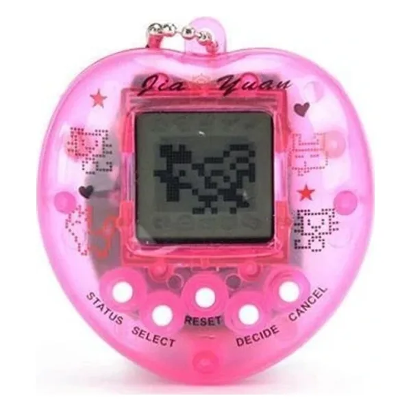 Nostaljik Kalp Sevimli Sanal Bebek Şeker Pembe