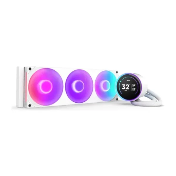 NZXT KRAKEN ELİTE 360 RGB RL-KR36E-W2 360MM BEYAZ İŞLEMCİ SIVI SOĞUTUCU (2024)