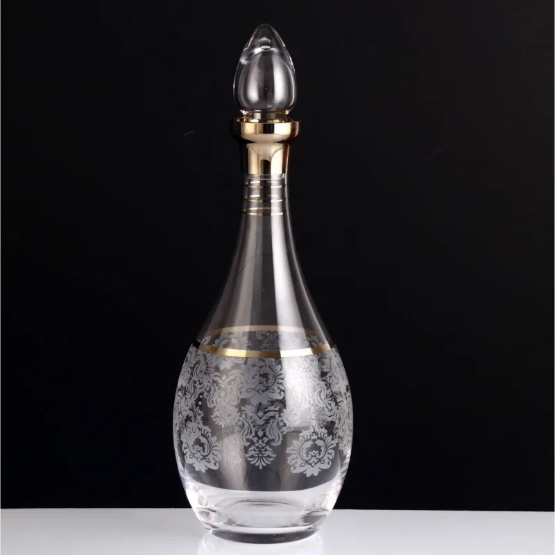 Paşabahçe 90812 Helena Dekoratif Karaf/ Şişe-Platın