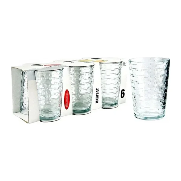 Paşabahçe Habitat 52499 200 cc 6'lı Su Bardağı
