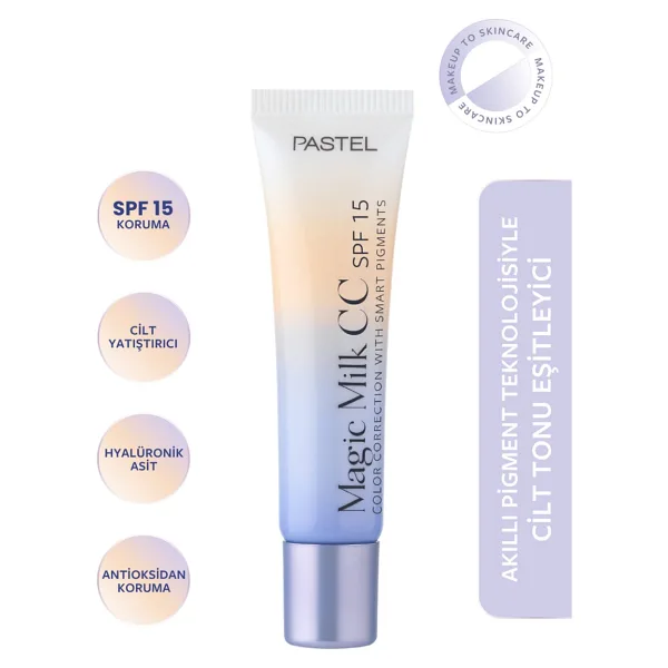 Pastel Magic Milk SPF 15 30 ml CC Krem