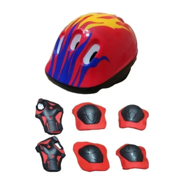 Paten Scooter Kask Dizlik Dirseklik Koruyucu