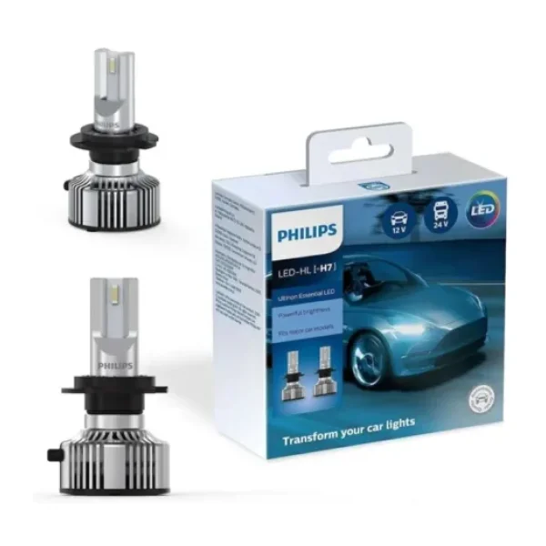 Philips Led Xenon H7 12-24 V Uyumlu 6500 K Parlak Beyaz