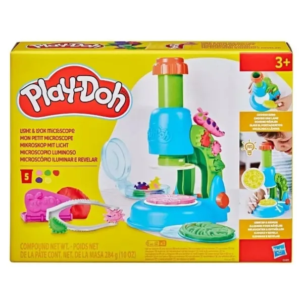 Play-Doh Işıklı Mikroskop Oyun Seti G0494
