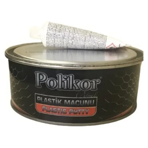 Polikor Plastik Tampon Macunu Siyah 800Gr