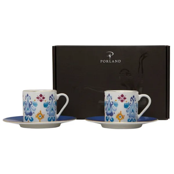Porland Posh 04ALM005322 2 Kişilik Kahve Fincan Takımı