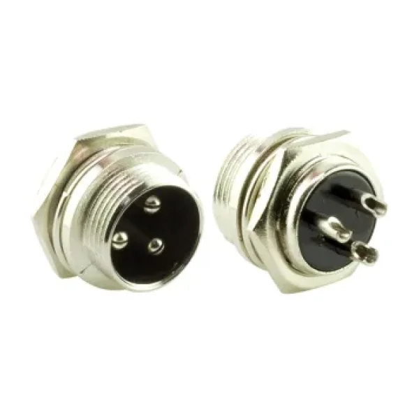 POWERMASTER 3 PİNLİ MAYK FİŞ ERKEK ŞASE