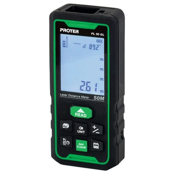 Proter PL 50 GL Yeşil Lazer Metre