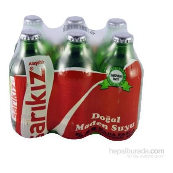 Sarıkız Maden Suyu 6x250 ml
