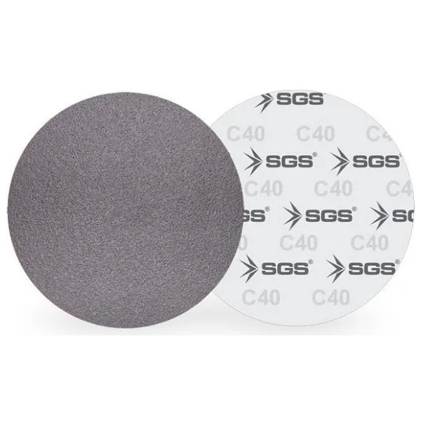 SGS Cırtlı Zımpara Diski, 115mm, SC 220 Kum, 10 Adet