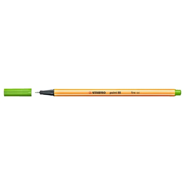 Stabilo Point 88 0.4 mm 88/43 Yaprak Yeşili Keçeli Kalem