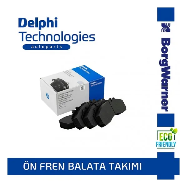 Toyota C-Hr 2016-2019 Delphi Ön Fren Balata Takımı