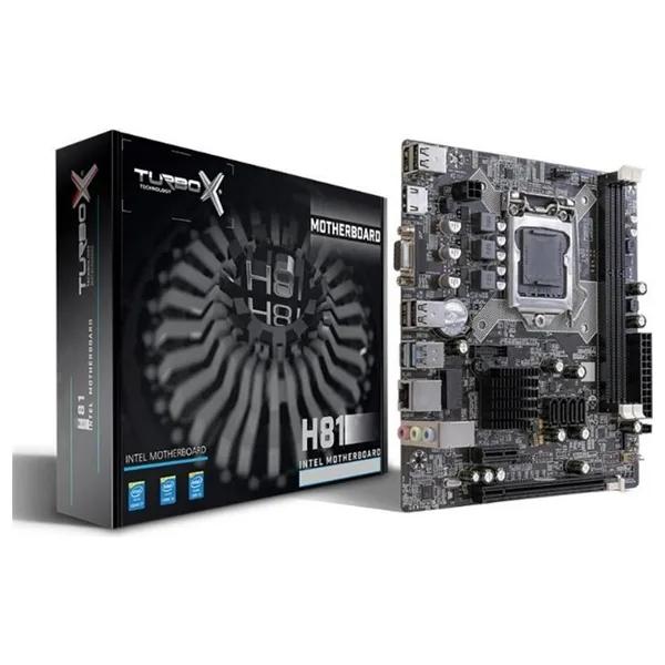 Turbox H81 Intel LGA1150 DDR3 Micro ATX Anakart