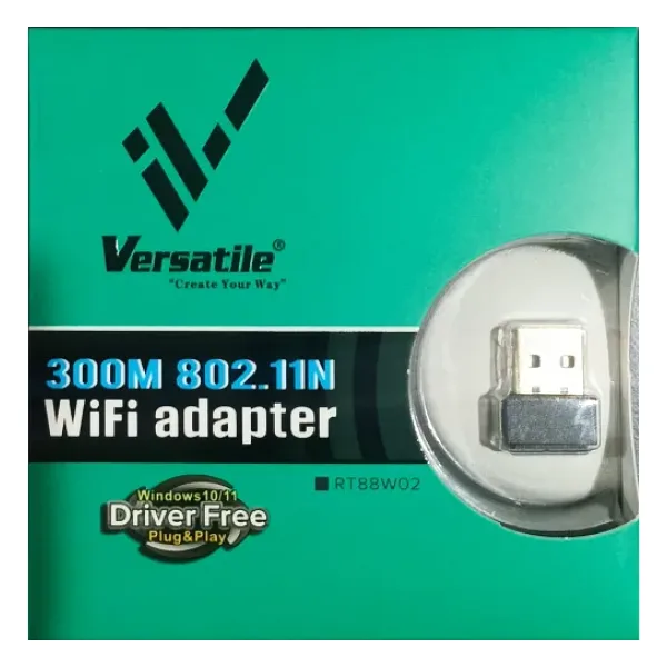 VERSATİLE W102 300M TIRNAK WİFİ REALTEK CHİPSETLİ