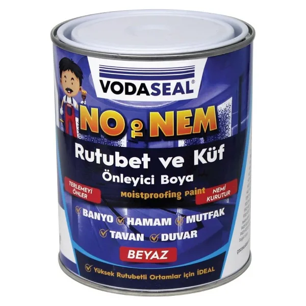 Vodaseal No-To-Nem Rutubet ve Küf Önleyici Boya 1 Kg.