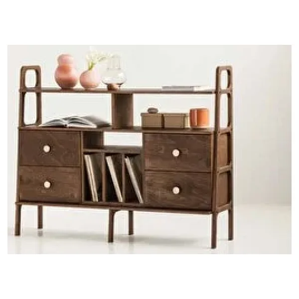 Woodesk Fuerte, Ahşap, Dolap Ve Konsol, 140x115, Ceviz Renk, Cpt4687-140