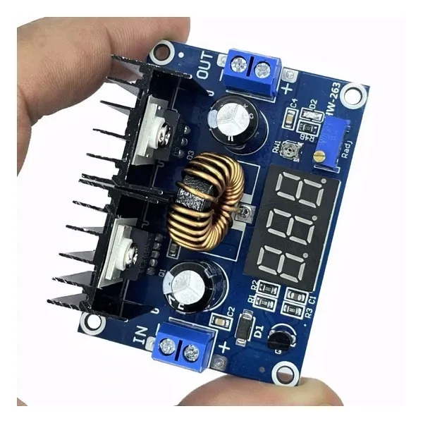 XL4016 200W 5A DC-DC Step Down Voltaj Düşürücü Led Ekranlı Regülatör Modülü