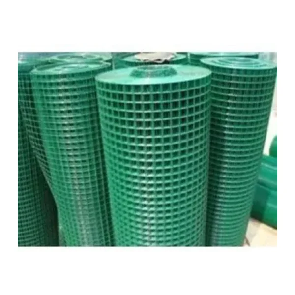 Yamanlar Pvc Kaplı Puntalı Yeşil Tel 12X12 Gözaralıklı 1,20 M Eninde Kafes Teli Kümes Teli 1,20X5 Metre