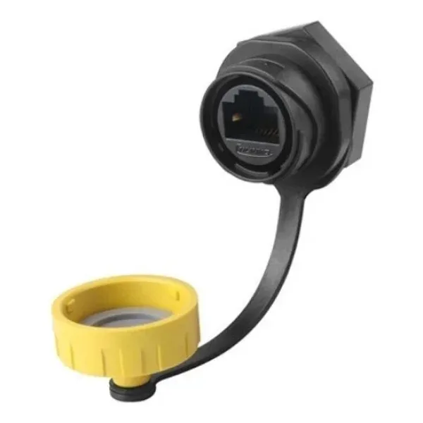 YM-20-J/RJ45/213/SX-42-101 Su Geçirmez Ethernet Konnektörü - Dişi