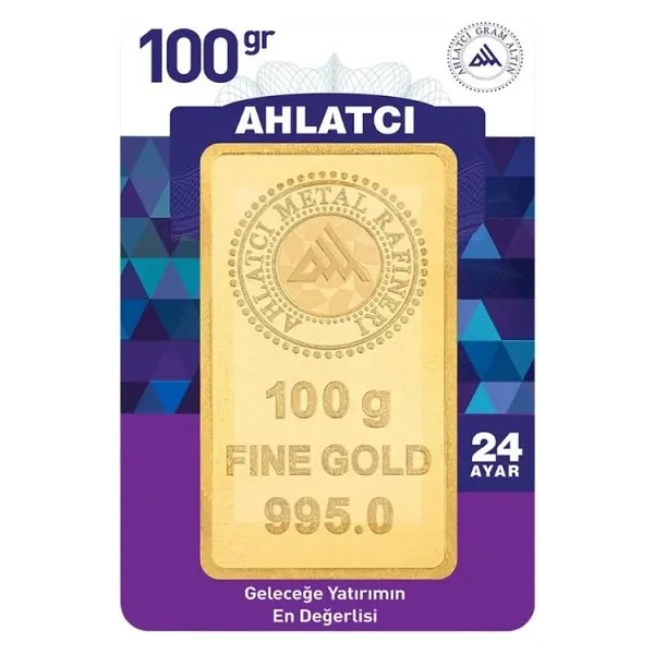 100 gr 24 Ayar Gram Altın