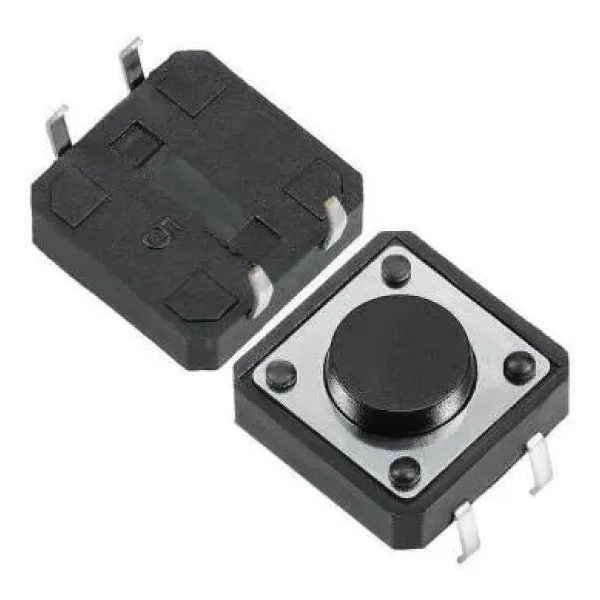 12x12x5mm 4 Pinli Push Buton - Tact Switch