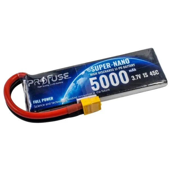 3,7V 1S 5000mAh 45C Lipo Batarya