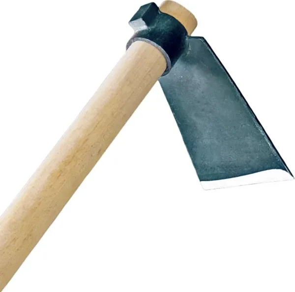 Aletçantam Yalvaç Dövme Çelik Büyük Çapa Bahçe Kazması - 100cm Uzun Kalın Saplı
