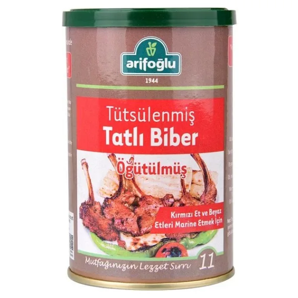 Arifoğlu Tütsülenmiş Tatlı Kırmızı Biber 150GR - Tatlı Biber Toz - 150 gr