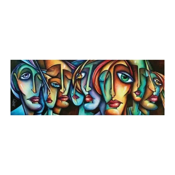 Art Puzzle Hüznü Paylaşanlar Panorama Puzzle 1000 Parça 4446