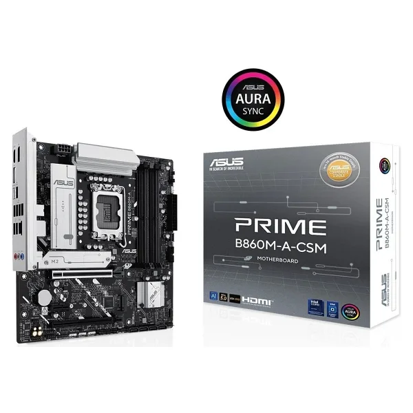 Asus Prime B860M-A-CSM Intel LGA1851 DDR5 Micro ATX Anakart