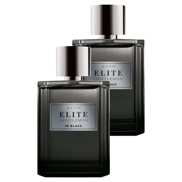 Avon Elite Gentleman In Black EDT 75 ml 2 Adet Erkek Parfüm