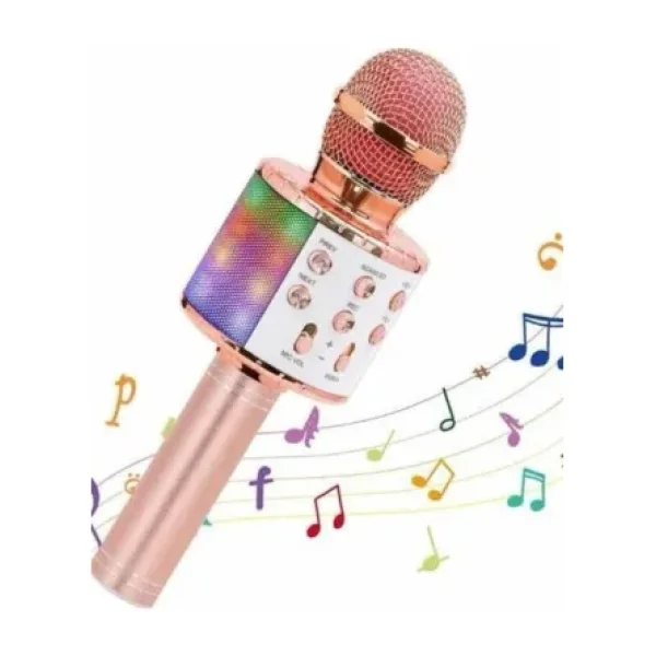 Belirtilmemiş Karaoke Mikrofon Bluetooth Bağlantılı Aux Girişli Uzun Pil Ömrü Yüksek Ses Kaliteli