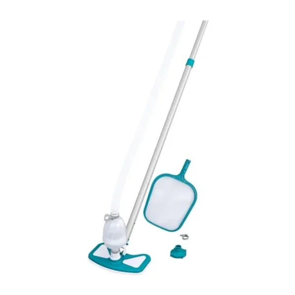 BESTWAY 58234 AquaClean Havuz Bakım Seti - Vakum ve Süzgeç ile Birlikte