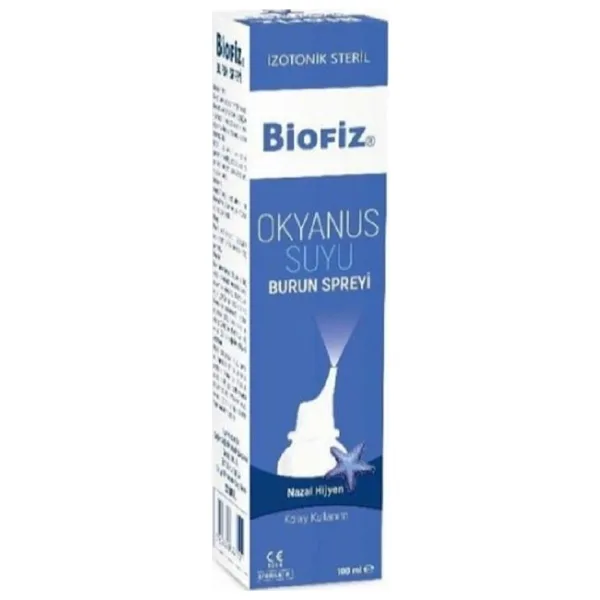 Biofiz İzotonik Steril Okyanus Suyu Burun Spreyi 100 ml