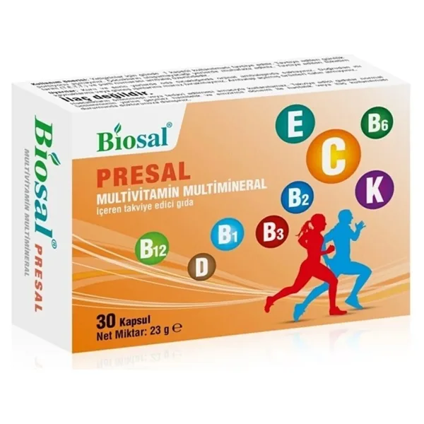 Biosal Presal Saç Tırnak Ve Cilt Için Vitamin Mineral