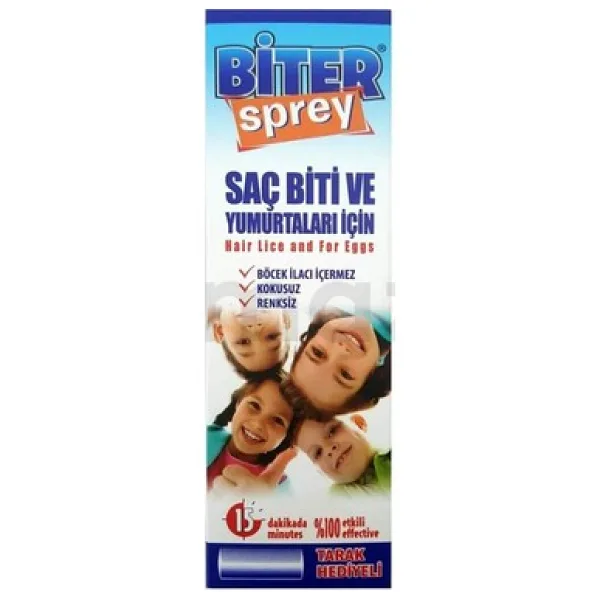 Biter Bit Spreyi 100 ml - Çelik Tarak Hediyeli