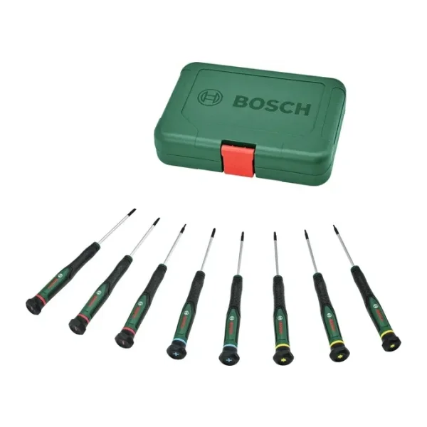 Bosch 1600A02Z9M 8 Parça Hassas Tornavida Seti
