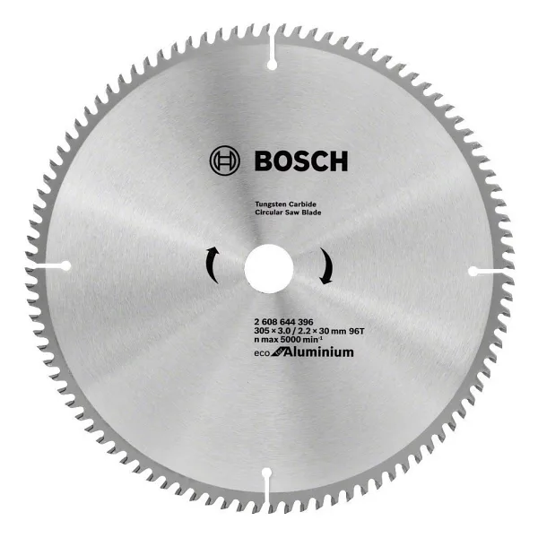 Bosch Optiline Eco 305 x 30 mm 96 Diş Alüminyum Kesme Testeresi