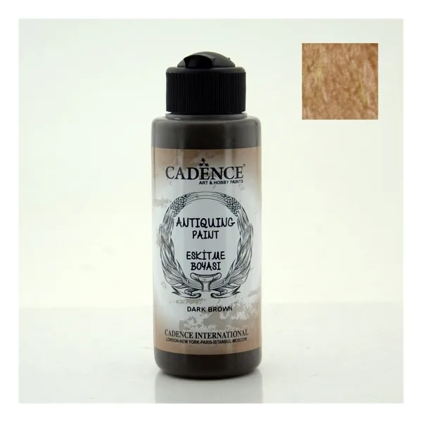 Cadence Eskitme Boyası 120ml - 300 Koyu Kahve