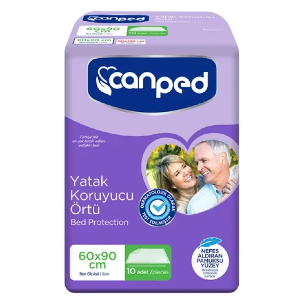 Canped Yatak Koruyucu Örtü 10x5 50 Adet