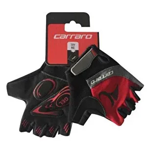 Carraro V7A Kısa Parmak Bisiklet Eldiveni Kırmızı M