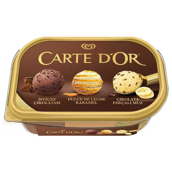 Carte D'or Classic İsviçre Çikolatası Karamel Muz 850 Ml