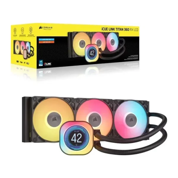 Corsair iCUE Link Titan 360 RX RGB CW-9061018-WW İşlemci Sıvı Soğutucu