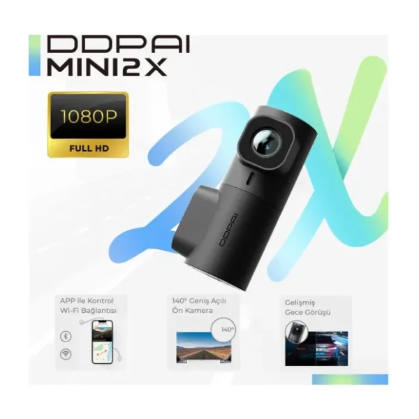 Ddpai MINI2X 2K Ön Araç Kamerası