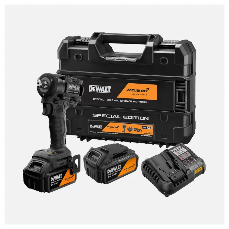 Dewalt McLaren DCF92MP2T Çift Akülü 5 Ah Somun Sıkma Makinesi