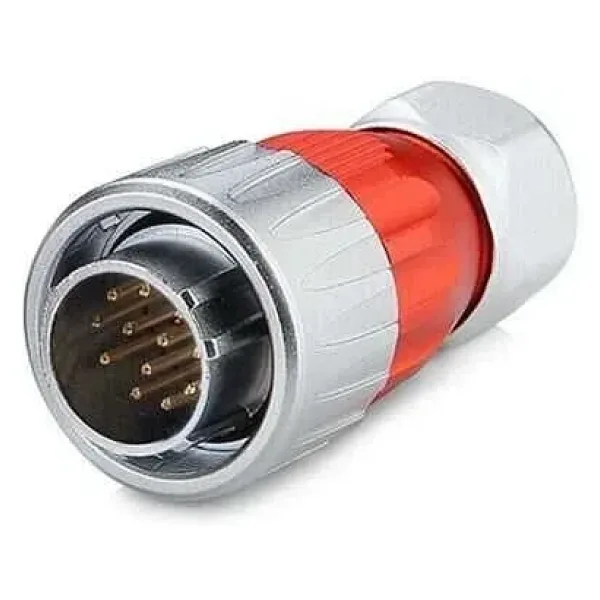 DH-20-C12PE-03-001 12-Pin Su Geçirmez Konnektör - Erkek