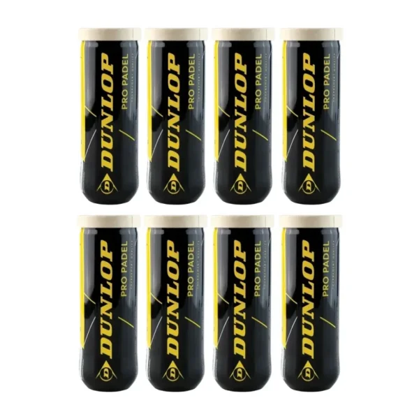 Dunlop Pro Padel 3'lü 8 Kutu Padel Topu 601552