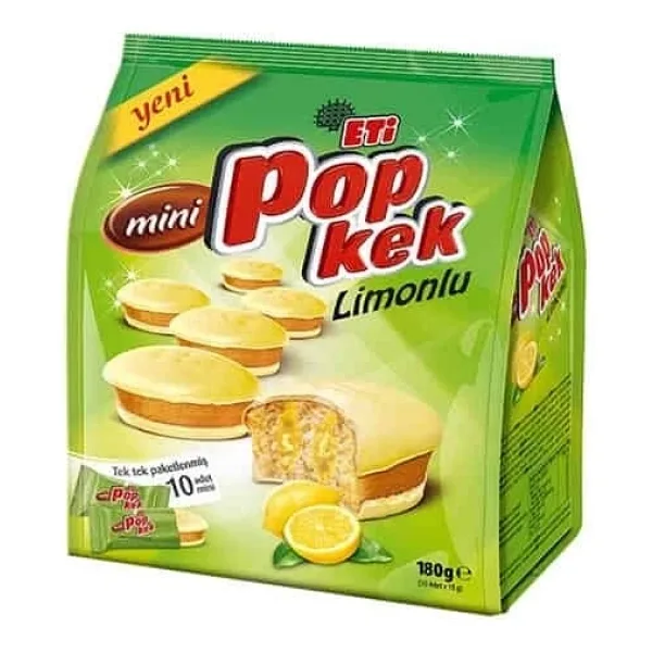 Eti Popkek Mini Limonlu Kek 180 gr