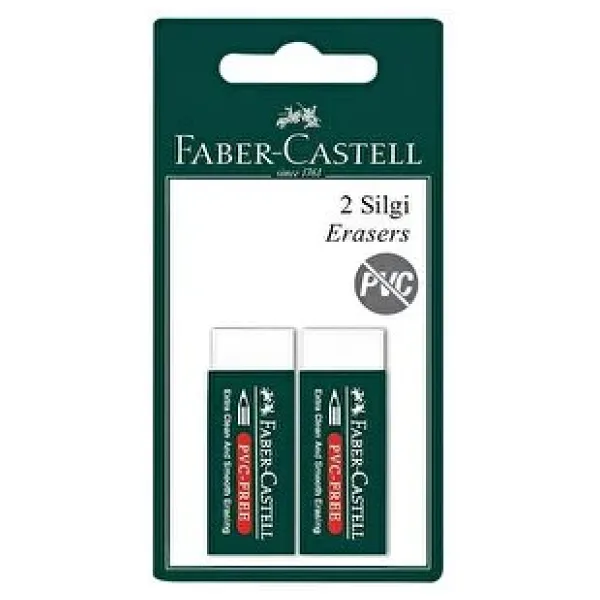 Faber-Castell 7085/20 Beyaz Büyük Boy Silgi